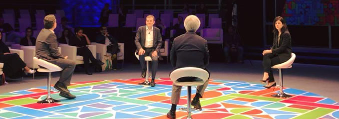 2018.04.08-04.12 Vice President, Isao Matsushita, joined the talk session of ‘Culture Summit 2018’ in Abu Dhabi